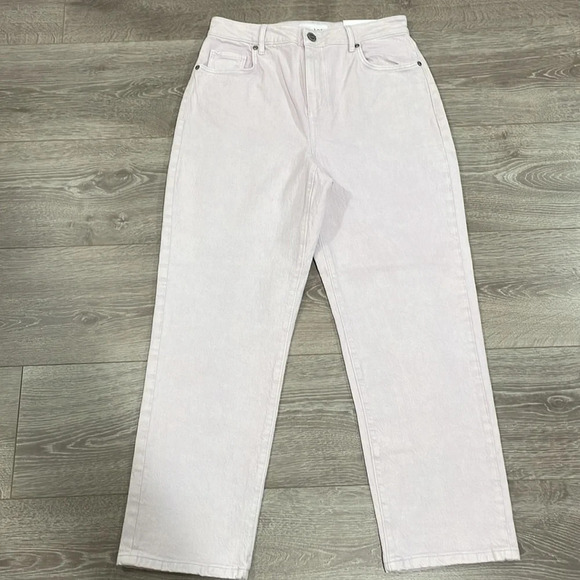 NWT LOFT Curvy High Waist Straight Crop Denim Jeans made and loved 4 / 27 - Picture 7 of 16